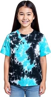 Stories.Label Girl Cotton Printed T-Shirts in Half Sleeves Regular Fit, Soft Durable Fabric, No Shrinkage, Long Lasting Print Colors (9-16 Years)