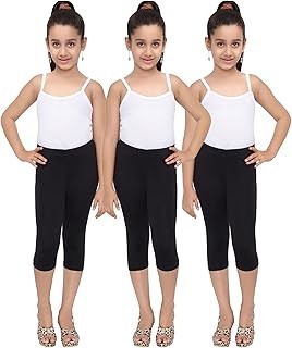 Robinbosky Premium Girls Capri Leggings for All Age Group | Multiple Colors