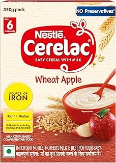 CEREGROW Multigrain Milk & Fruits Cereal | With Iron, Protein, Calcium | 19 Nutrients | 300g, Bag-in-box Pack