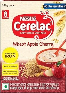 Ceregrow No Refined Sugar | Multigrain, Milk & Fruits Cereal | Source of Iron,Omega 3, Protein, Calcium | 19 Nutrients |Extra Saver Multipack (12 Units x 50g) 600g