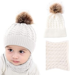 Krystle Cute Panda-Inspired Winter Hat for Kids (White,2-6 Years)